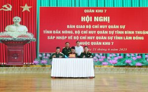 Bộ CHQS tỉnh Lâm Đồng ổn định tổ chức, hoàn thành tốt mọi nhiệm vụ