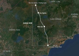 Đề xuất hướng tuyến Cao tốc Gia Nghĩa - Bảo Lộc - Phan Thiết