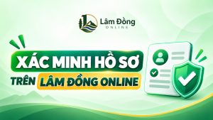 Xác minh hồ sơ Lâm Đồng Online