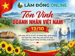 Lâm Đồng Tôn Vinh Đội Ngũ Doanh Nhân